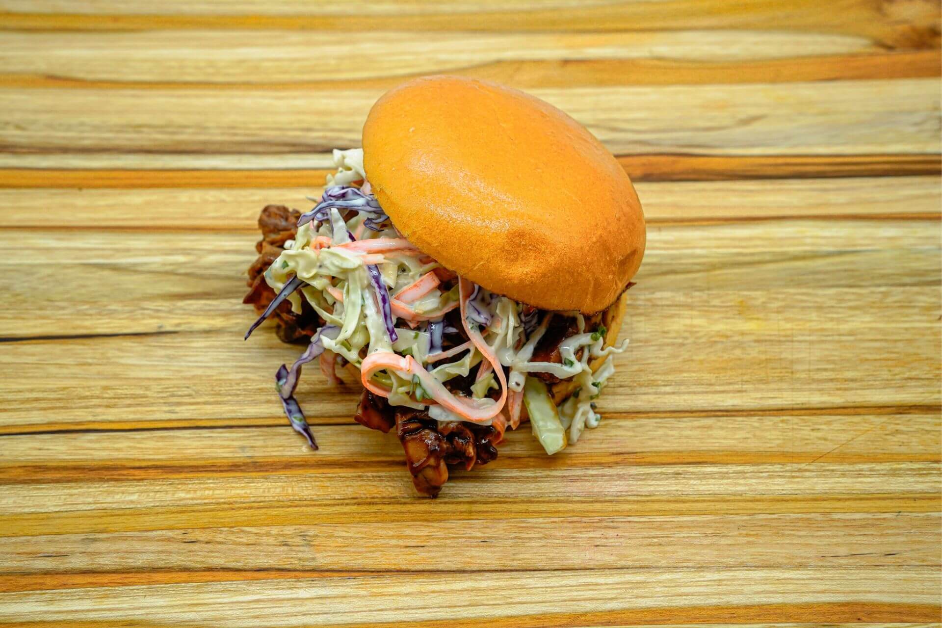 BBQ Pulled Jackfruit Sandwich Gaslamp San Diego delivery food